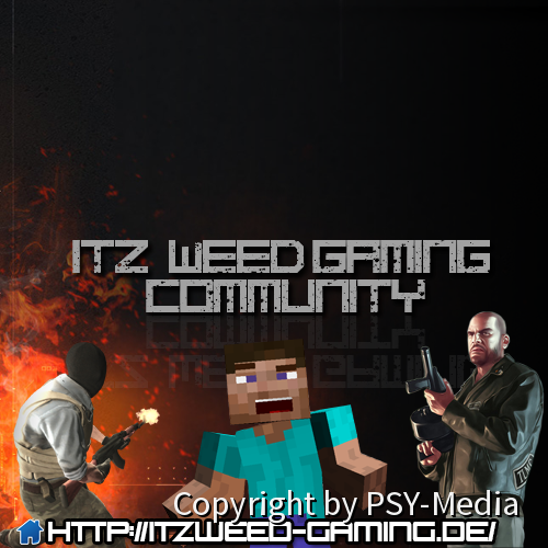 TS Banner für ITZ Weed Gaming Community