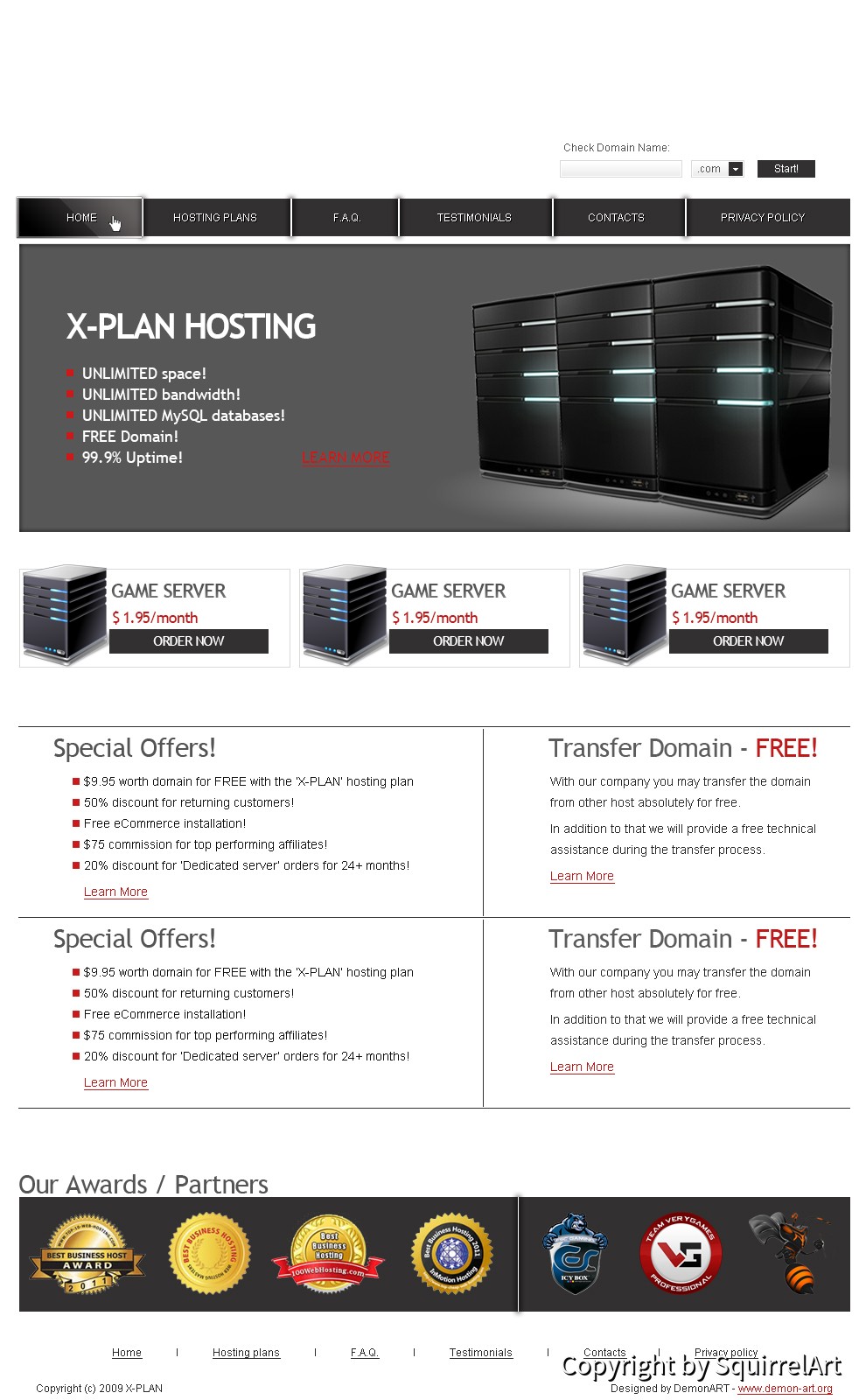 Hosting Template 2
